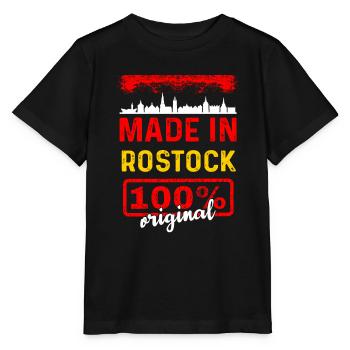 Rostock - Stanley/Stella Kinder T-Shirt MINI CREATOR  - Schwarz - Vorne - Mikhail (115cm)