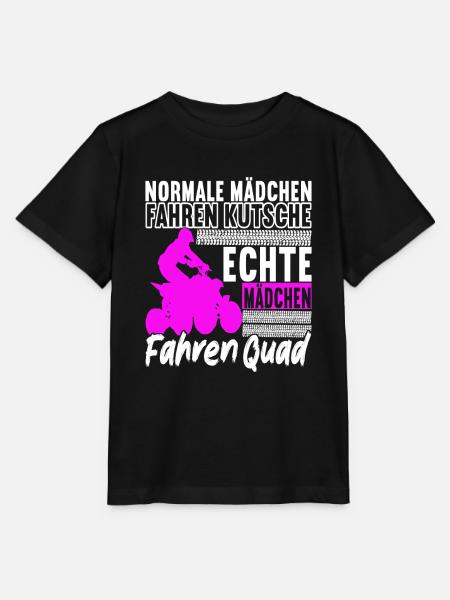 Quad Bike Quadfahrer - Stanley/Stella Kinder T-Shirt MINI CREATOR  - Schwarz