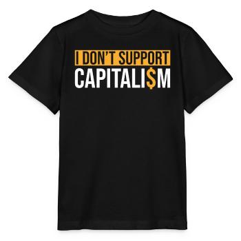 Socialisme Dicton socialiste - T-shirt bio MINI CREATOR Stanley/Stella Enfant - noir - Devant - Mikhail (115cm)
