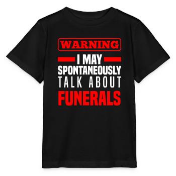 Mortician - Stanley/Stella MINI CREATOR Kids’ T-Shirt - black - Front - Mikhail (115cm)