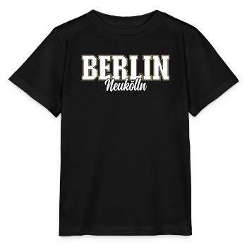 Berlin Neukölln - Stanley/Stella MINI CREATOR Kids’ T-Shirt - black - Front - Mikhail (115cm)