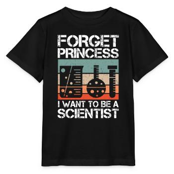 Vergessen Sie Prinzessin Ich Möchte Ein - Stanley/Stella Kinder T-Shirt MINI CREATOR  - Schwarz - Vorne - Mikhail (115cm)