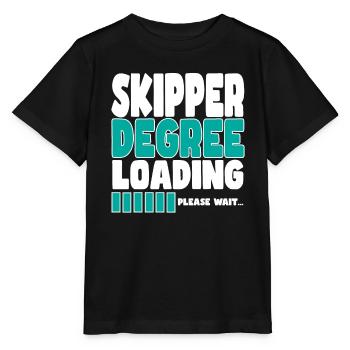 Skipper invites training - Stanley/Stella MINI CREATOR Kids’ T-Shirt - black - Front - Mikhail (115cm)