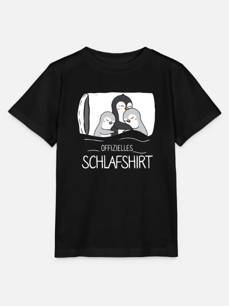 Offizielles Schlafshirt Pinguin - Stanley/Stella Kinder T-Shirt MINI CREATOR - Schwarz