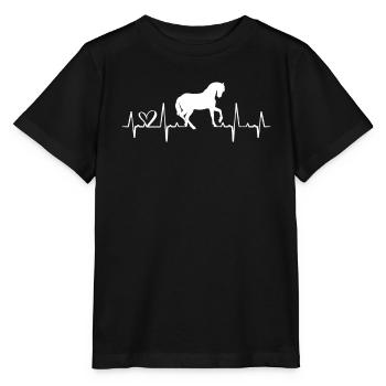 Horses - Stanley/Stella MINI CREATOR Kids’ T-Shirt - black - Front - Mikhail (115cm)