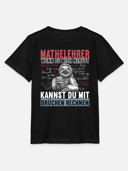 Mathe Mathelehrer - Stanley/Stella Kinder T-Shirt MINI CREATOR  - Schwarz