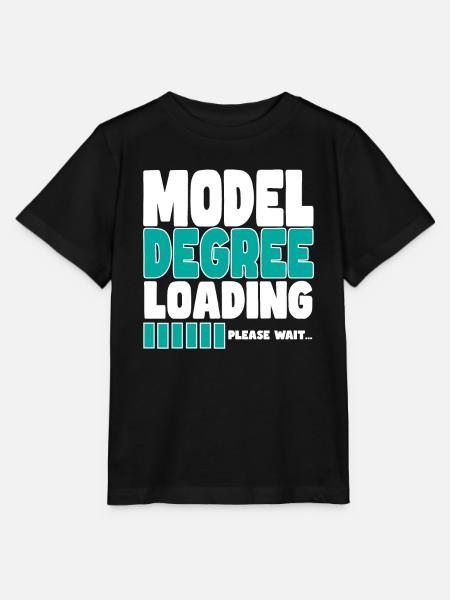 Model lädt Ausbildung - Stanley/Stella Kinder T-Shirt MINI CREATOR - Schwarz
