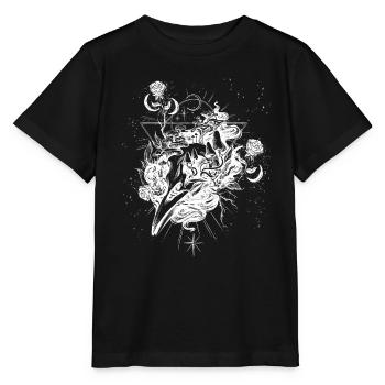 Occult Goth Gothique Punk Grunge - T-shirt bio MINI CREATOR Stanley/Stella Enfant - noir - Devant - Mikhail (115cm)