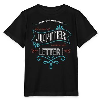 astronomie trucs citer planètes physique en apesanteur - T-shirt bio MINI CREATOR Stanley/Stella Enfant - noir - Devant - Mikhail (115cm)