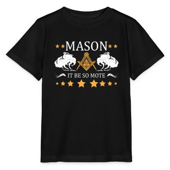 Théories du complot Théoriciens du complot - T-shirt bio MINI CREATOR Stanley/Stella Enfant - noir - Devant - Mikhail (115cm)