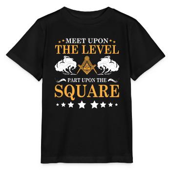 Conspiracy theories Conspiracy theorists - Stanley/Stella MINI CREATOR Kids’ T-Shirt - black - Front - Mikhail (115cm)