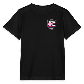 Hawaï - T-shirt bio MINI CREATOR Stanley/Stella Enfant - noir - Devant - Mikhail (115cm)
