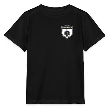 Massachusetts - Stanley/Stella Kinder T-Shirt MINI CREATOR  - Schwarz - Vorne - Mikhail (115cm)