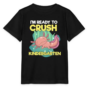 Kindergarten - Stanley/Stella MINI CREATOR Kids’ T-Shirt - black - Front - Mikhail (115cm)