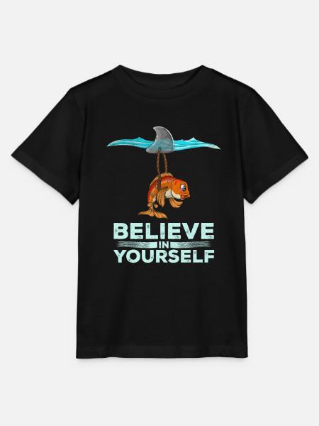 Motivation Hai - Stanley/Stella Kinder T-Shirt MINI CREATOR  - Schwarz