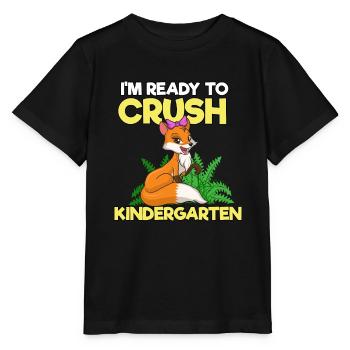 Kindergarten - Stanley/Stella MINI CREATOR Kids’ T-Shirt - black - Front - Mikhail (115cm)