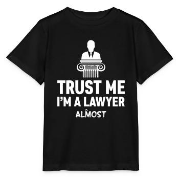 Jura Student Lawyer Law Student - Stanley/Stella MINI CREATOR Kids’ T-Shirt - black - Front - Mikhail (115cm)