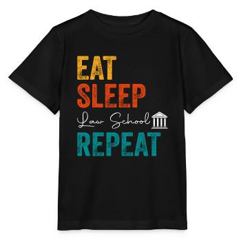 Jura Student Anwalt - Stanley/Stella Kinder T-Shirt MINI CREATOR  - Schwarz - Vorne - Mikhail (115cm)