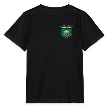 Washington - Stanley/Stella Kinder T-Shirt MINI CREATOR  - Schwarz - Vorne - Mikhail (115cm)