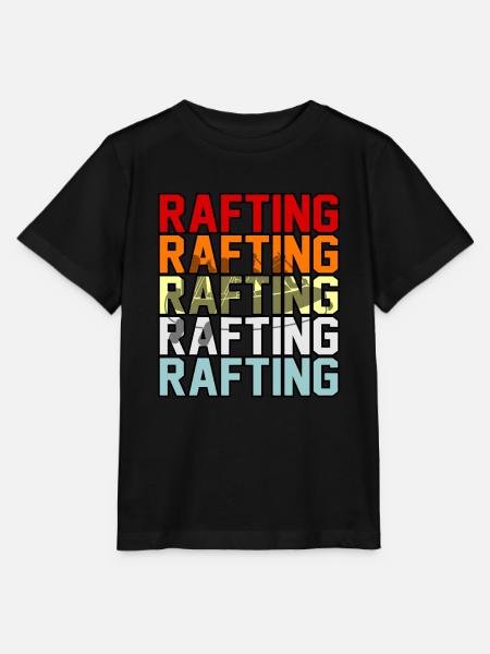 Rafting sport - Stanley/Stella Kinder T-Shirt MINI CREATOR - Schwarz