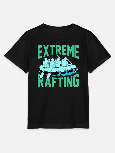 Extremes Rafting - Stanley/Stella Kinder T-Shirt MINI CREATOR - Schwarz