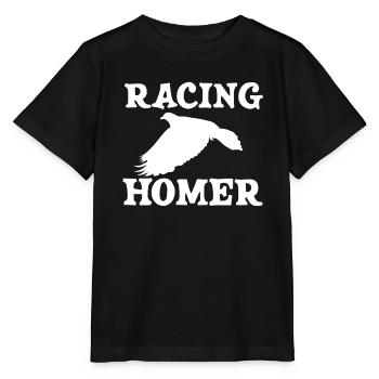 pigeon voyageur - T-shirt bio MINI CREATOR Stanley/Stella Enfant - noir - Devant - Mikhail (115cm)