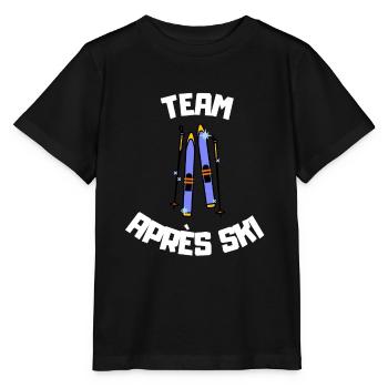 Team Apres Ski - Stanley/Stella MINI CREATOR Kids’ T-Shirt - black - Front - Mikhail (115cm)