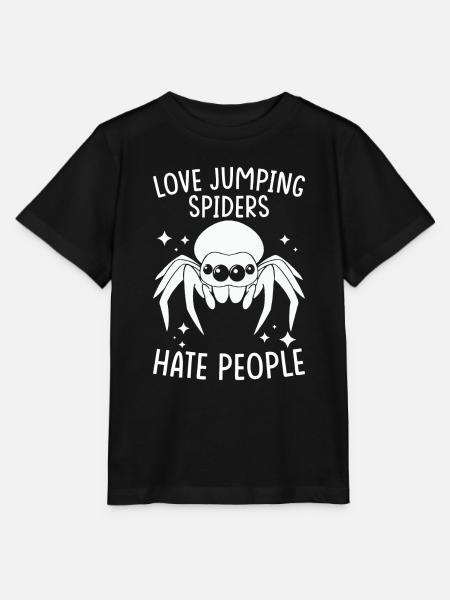 Springspinne Spruch - Stanley/Stella Kinder T-Shirt MINI CREATOR - Schwarz