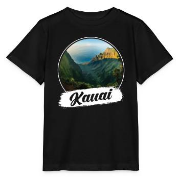 Kauai Souvenir - Stanley/Stella MINI CREATOR Kids’ T-Shirt - black - Front - Mikhail (115cm)