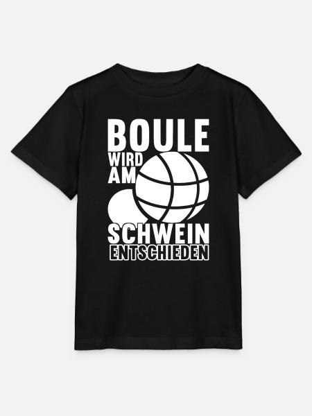 Boule Boulespieler - Stanley/Stella Kinder T-Shirt MINI CREATOR - Schwarz