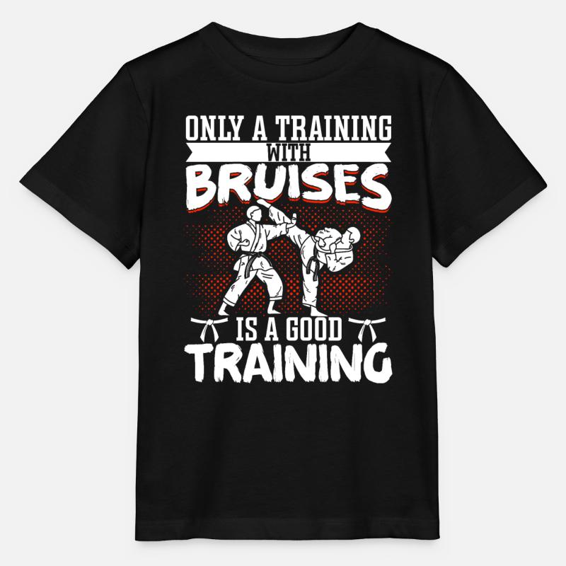Karate Black Belt Gi Uniform Only - Stanley/Stella Kinder T-Shirt MINI CREATOR  - Schwarz