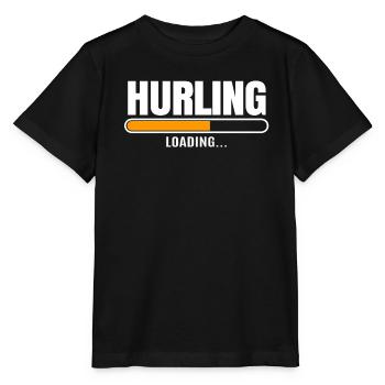 Schleudern Hurling - Stanley/Stella Kinder T-Shirt MINI CREATOR  - Schwarz - Vorne - Mikhail (115cm)