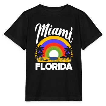 Florida - Stanley/Stella MINI CREATOR Kids’ T-Shirt - black - Front - Mikhail (115cm)