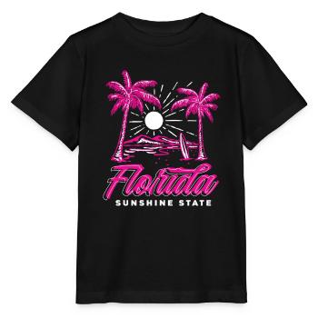 Florida - Stanley/Stella MINI CREATOR Kids’ T-Shirt - black - Front - Mikhail (115cm)