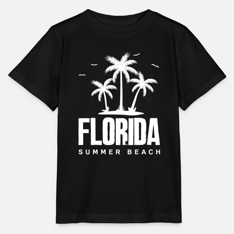 Floride - T-shirt bio MINI CREATOR Stanley/Stella Enfant - noir