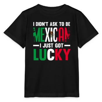 Mexiko Mexikaner Herkunft - Stanley/Stella Kinder T-Shirt MINI CREATOR  - Schwarz - Vorne - Mikhail (115cm)