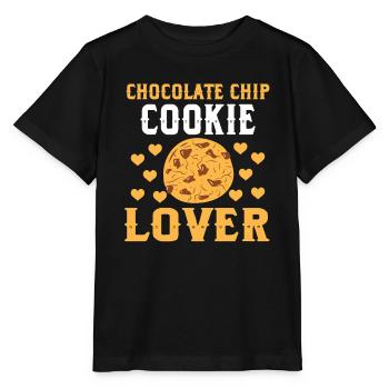Schokoladenkeks Liebhaber - Stanley/Stella Kinder T-Shirt MINI CREATOR  - Schwarz - Vorne - Mikhail (115cm)