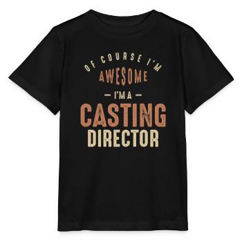 Je suis génial Je suis un directeur de casting Drôle de travail - T-shirt bio MINI CREATOR Stanley/Stella Enfant - noir - Devant - Mikhail (115cm)