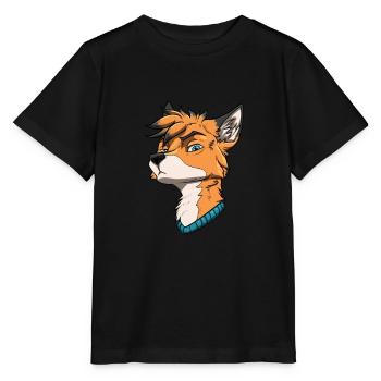 Furry Fandom Fursuits - Stanley/Stella MINI CREATOR Kids’ T-Shirt - black - Front - Mikhail (115cm)