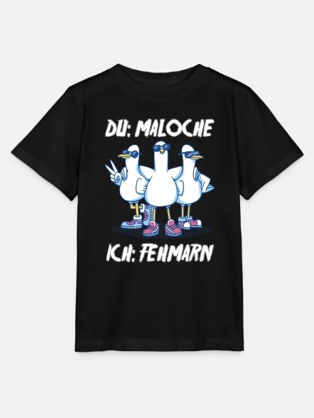 Ostsee Tauben Fehmarn - Stanley/Stella Kinder T-Shirt MINI CREATOR  - Schwarz