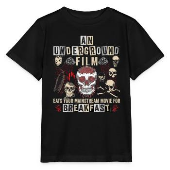 Underground Film, Independent Cinema, Horror - Stanley/Stella Kinder T-Shirt MINI CREATOR  - Schwarz - Vorne - Mikhail (115cm)