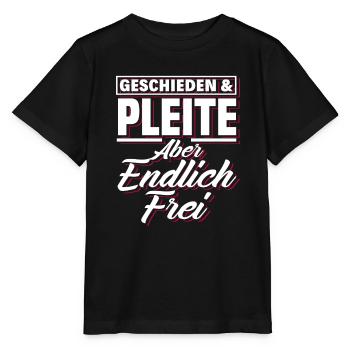 Geschieden Pleite Frei - Stanley/Stella Kinder T-Shirt MINI CREATOR  - Schwarz - Vorne - Mikhail (115cm)