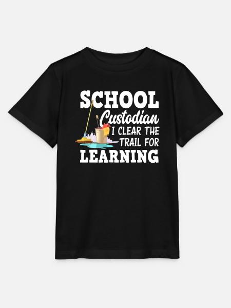 Schulhausmeister Putzen Putzmann - Stanley/Stella Kinder T-Shirt MINI CREATOR - Schwarz