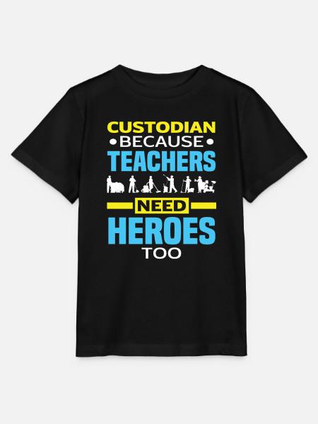 Schulhausmeister Helden Lehrer - Stanley/Stella Kinder T-Shirt MINI CREATOR - Schwarz