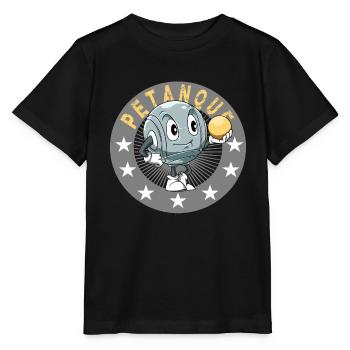Petanque Petanque Geschenke für einen Petanque - Stanley/Stella Kinder T-Shirt MINI CREATOR  - Schwarz - Vorne - Mikhail (115cm)
