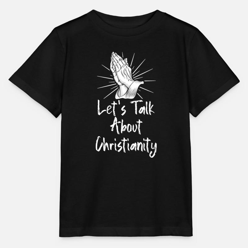 Professeur de religion Éducation religieuse - T-shirt bio MINI CREATOR Stanley/Stella Enfant - noir
