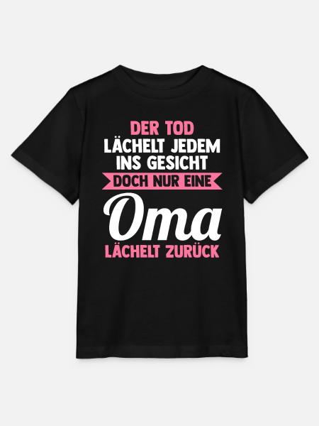 Großmutter Großmama Omi Oma - Stanley/Stella Kinder T-Shirt MINI CREATOR  - Schwarz