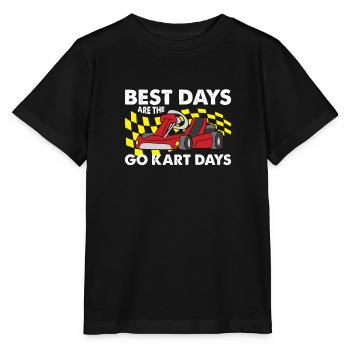 Go-Kart Go Kart Drive Go-Kart Racing - Stanley/Stella MINI CREATOR Kids’ T-Shirt - black - Front - Mikhail (115cm)