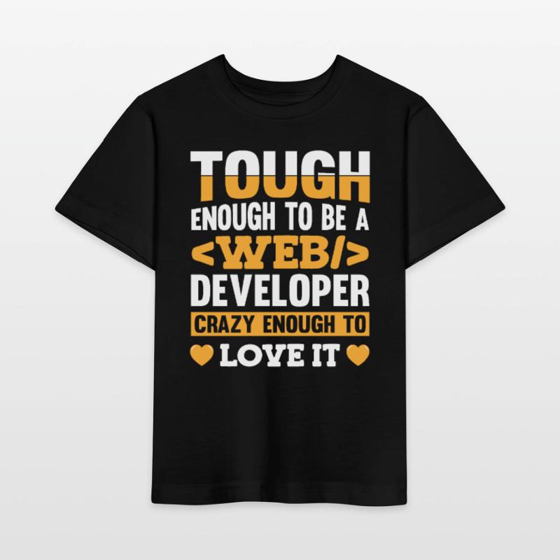 Web Developer Webdeveloper Web Developer Stanley/Stella MINI CREATOR Kids’ T-Shirt