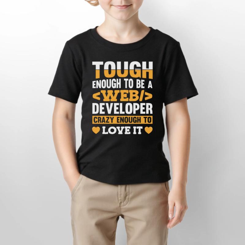 Web Developer Webdeveloper Web Developer Stanley/Stella MINI CREATOR Kids’ T-Shirt